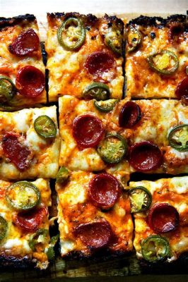  Detroit-Style Pizza: Ein knuspriger Teigtraum mit üppigem Käseüberfluss!